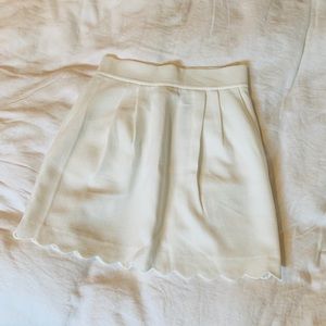NWT Club Monaco White Skirt